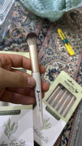 ست آرایشی ناسیتا اورجینال Nascita NASBRUSHSET74 Eco Eye Makeup Brush Set - 74 photo review
