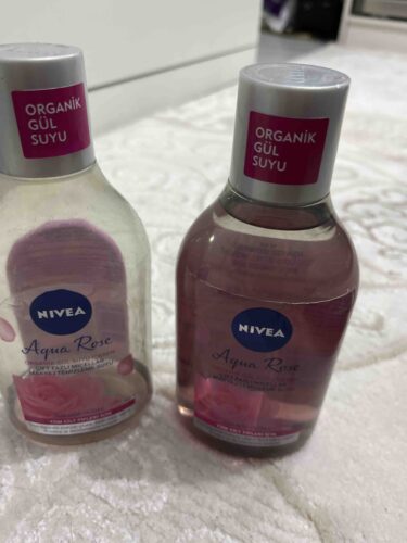 آرایش پاک کن نیووا اورجینال NIVEA 82813 Aqua Rose Micellar Rose Water Dual Phase Make-up Remover Water 400ml, Face Eye And Lip, Moisturizer photo review