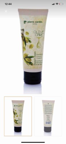 کرم دست پیرکاردین اورجینال Pierre Cardin 8680570257480 Olive Oil Extract Vitamin E Moisturizing Hand Cream - 75 ml photo review