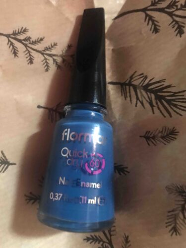 لاک ناخن فلورمار اورجینال Flormar 34000082 Fast Drying Shiny Nail Polish- Quick Dry Nail E.- QD48 Salt Water Love- 8682536040600 photo review
