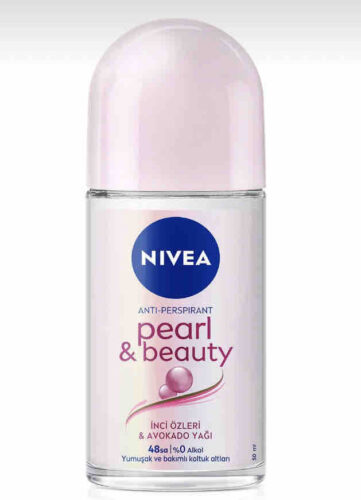 دئودورانت - رول آن نیووا اورجینال NIVEA SET.NVE.260 Women's Roll-on Deodorant Pearl&Beauty 50ml, 48 Hours Anti-perspirant Anti-Sweat Protection, X2 Pieces photo review