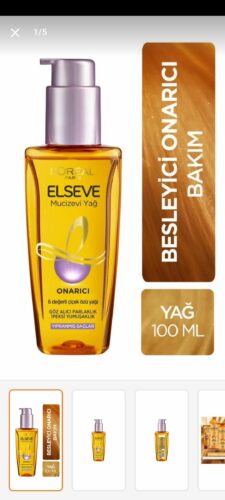 سرم و روغن مو السیو اورجینال Elseve 78335 Miraculous Hair Care Oil for Damaged Hair 100 ml photo review