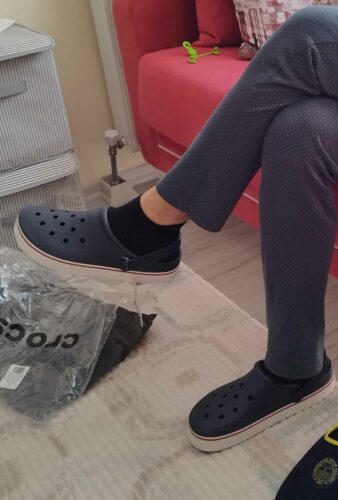 دمپایی کراکس اورجینال Crocs 208371-410 Off Court Clog Unisex Slippers photo review