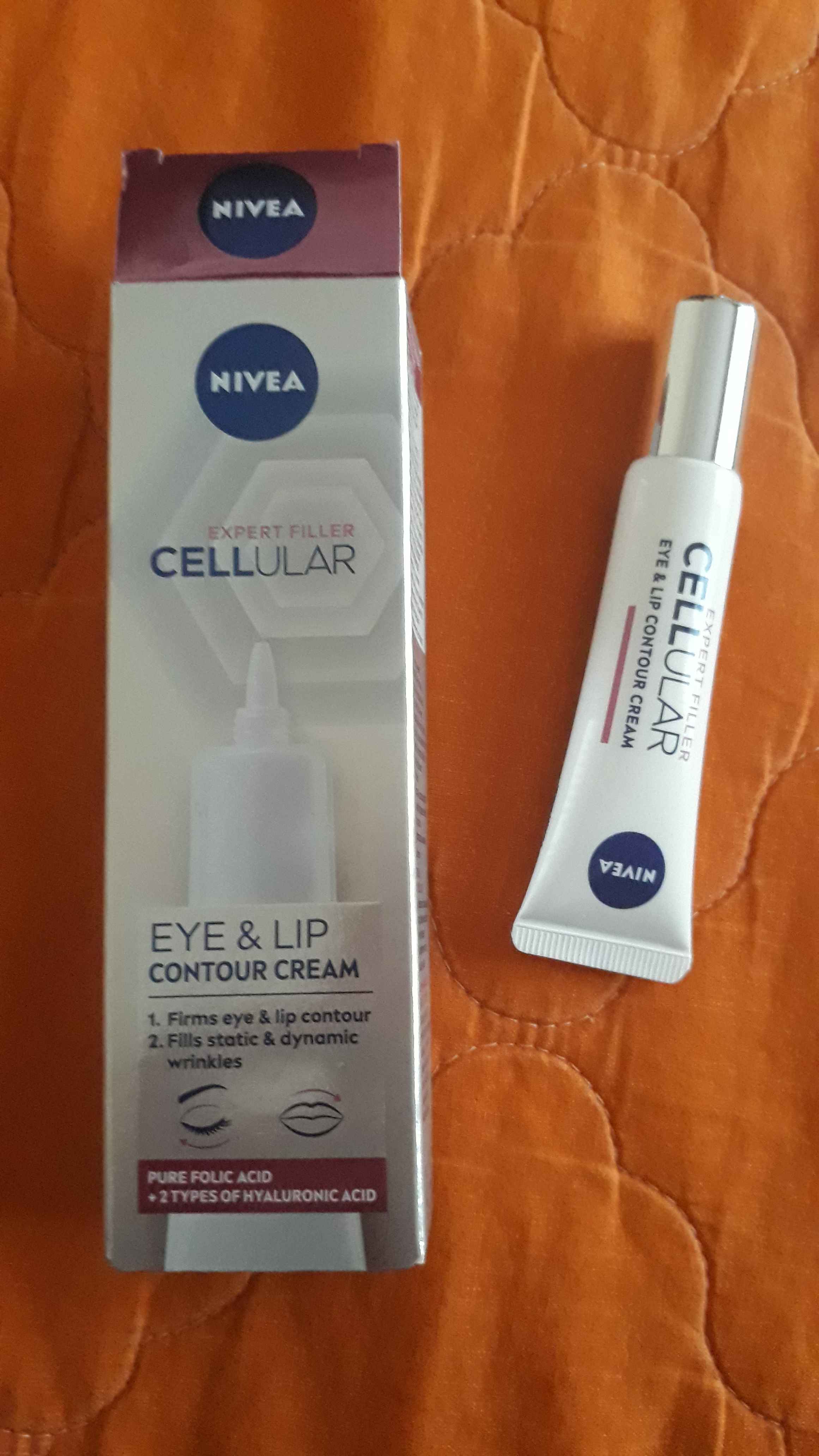 کرم چشم نیووا اورجینال NIVEA 82387-06100-31 Cellular Expert Filler Firming Eye Cream 15ml, Line Reducer, Collagen, Moisturizer photo review