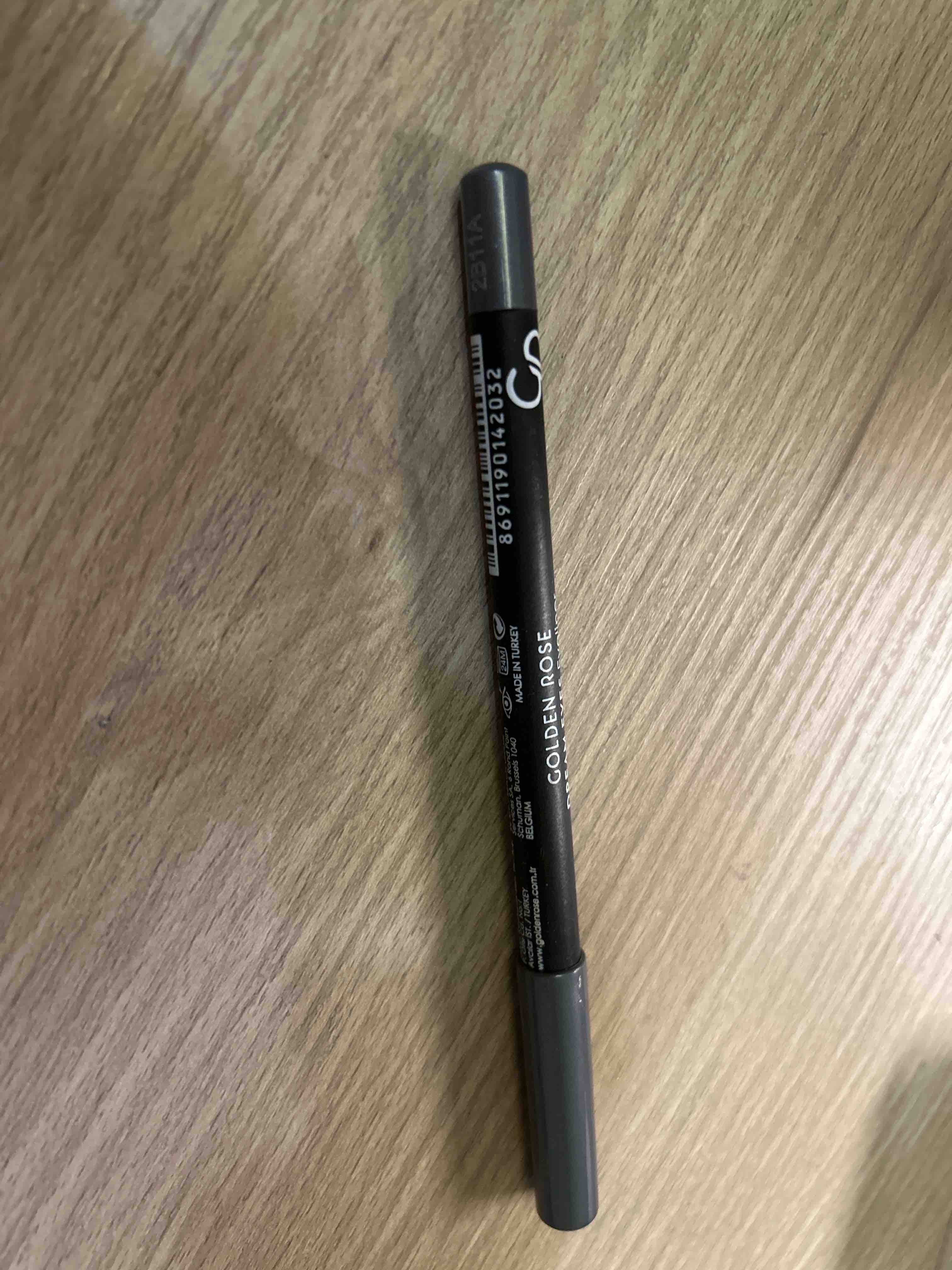 خط چشم گلدن رز اورجینال Golden Rose KGDE Dream Eyes Eyeliner No:403 Steel Gray - Eye Pencil - 8691190142032 photo review