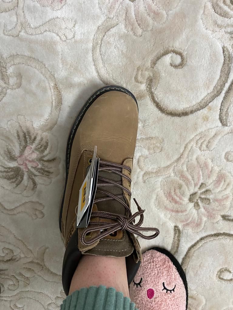 بوت کاترپیلار اورجینال Caterpillar 1967980 Women's Beige Colorado Boots 015g100095 photo review