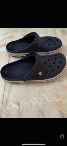 دمپایی کراکس اورجینال Crocs CROC11016E01042 Crocband Navy Blue Unisex Slippers 11016-410 photo review