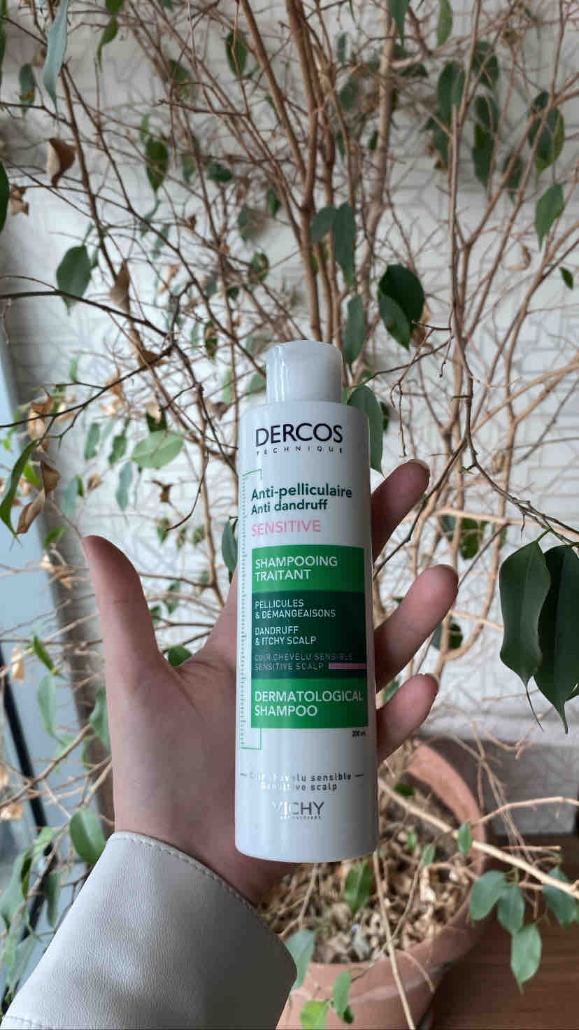 شامپو ویشی اورجینال Vichy 3337871323394 Dercos Anti Dandruff Anti-Dandruff Shampoo 200 ml - Sensitive Scalp photo review