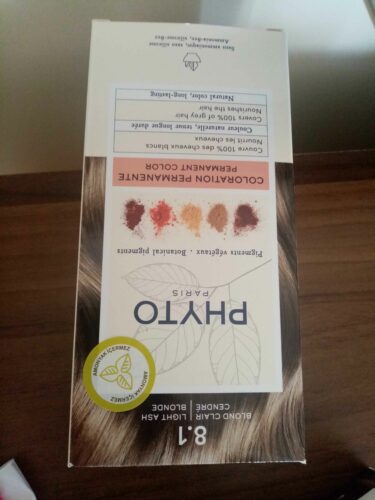 رنگ مو فیتو اورجینال Phyto 7004PH1001151AA Color Herbal Hair Dye - 8.1 Ash Blonde photo review