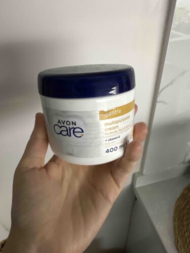 کرم بدن آوون اورجینال Avon KREM2316_rollback_1731004712010 Care Gentle Multi-Biotics & Vanilla Containing Vitamin E Multi-Purpose Cream for Dry Skin 400 Ml. photo review