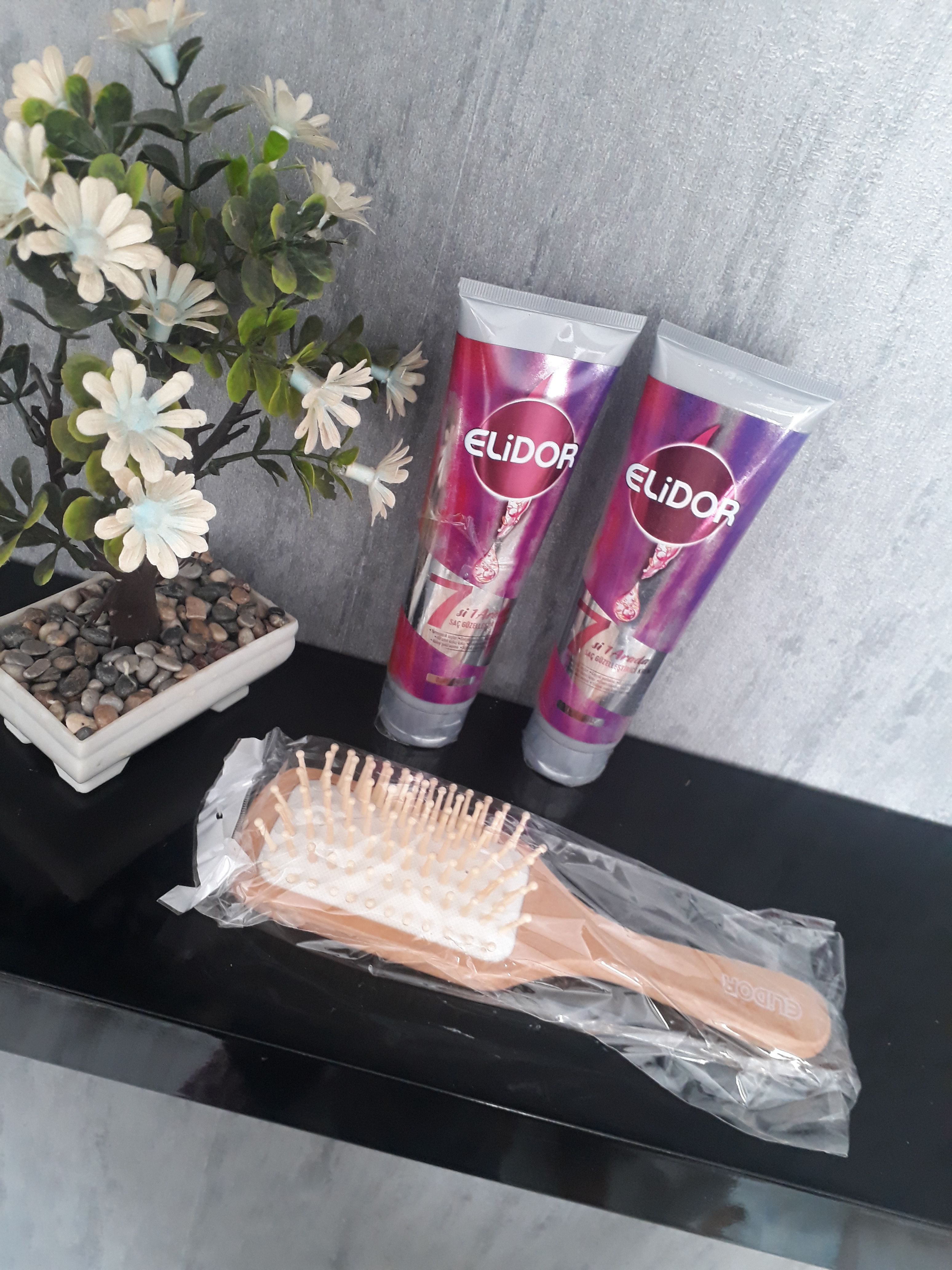 نرم کننده مو الیدور اورجینال Elidor SET.UNİ.1761 7 in 1 Hair Beautifying Care Cream Contains Collagen 150 ml photo review
