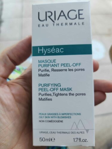 ماسک صورت اوریاژ اورجینال Uriage 3661434008283 Hyseac Purifying Peel-off Mask 50 ml photo review