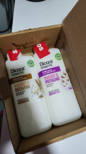ژل و کرم دوش دکورا اوربن فیت اورجینال DICORA URBAN FIT SETW533 Yogurt & Pistachio Peanut*2 Vitamin B Yogurt And Oats*2 Fit Shower Gel Pack photo review