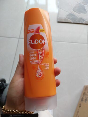 نرم کننده مو الیدور اورجینال Elidor 8683130045961 Superblend Serum Hair Care Cream Instant Repair Care Vitamin C Keratin & Ceramide 350 Ml photo review