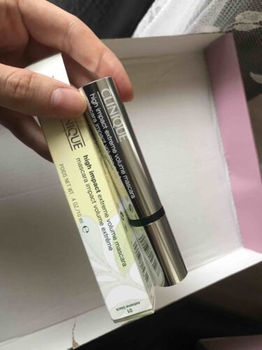 ریمل کلینیک اورجینال Clinique 7LYW-1 High Impact™ Extreme Volumizing Mascara Color: Extreme Black / Black 10ml photo review