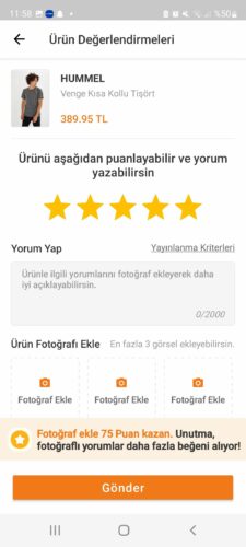 تیشرت مردانه هومل اورجینال 911370-2833 photo review
