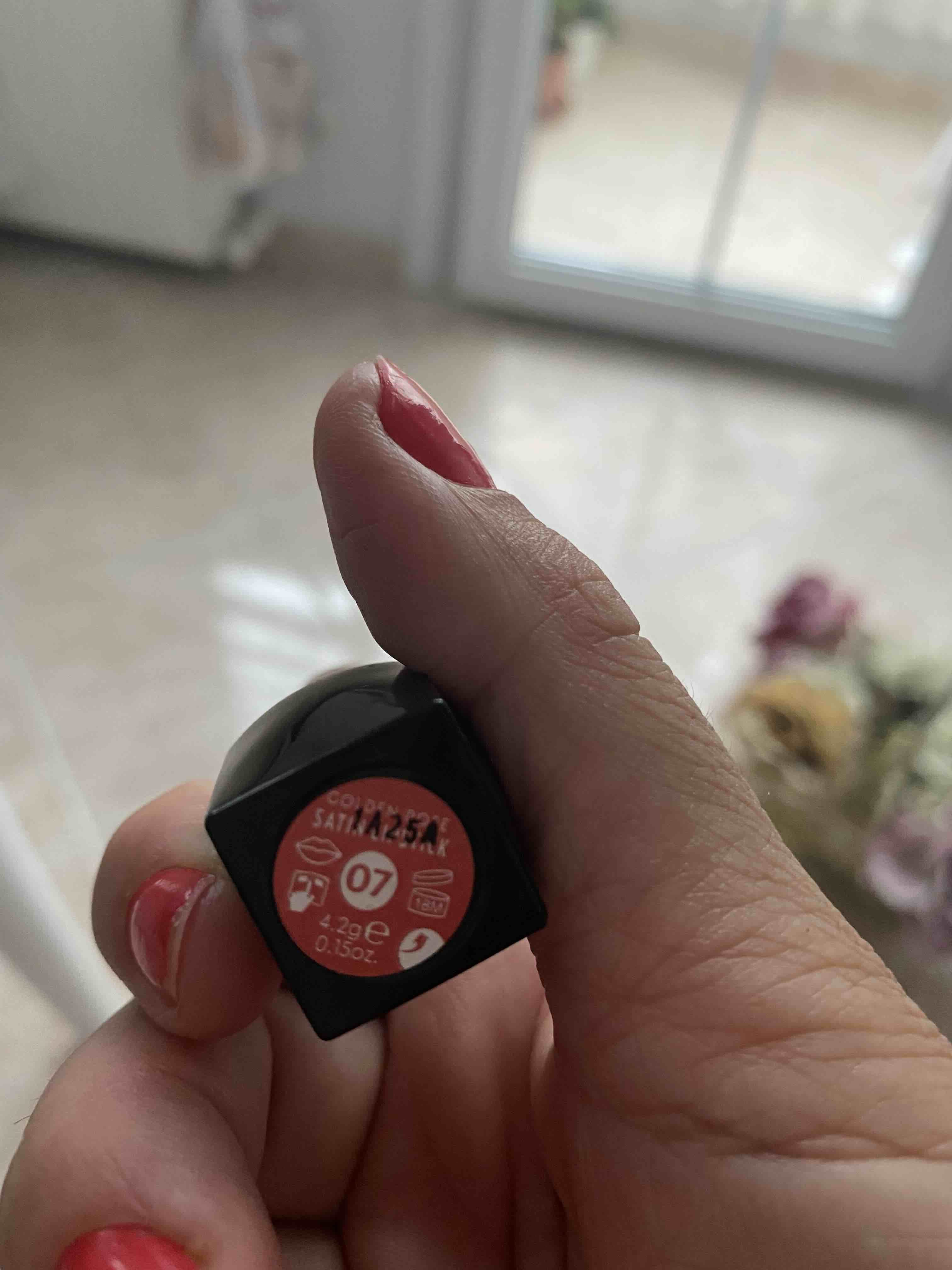 رژ لب گلدن رز اورجینال Golden Rose GRSTNLPSTCK Satin Lipstick No: 09 - Lipstick - 8691190397791 photo review
