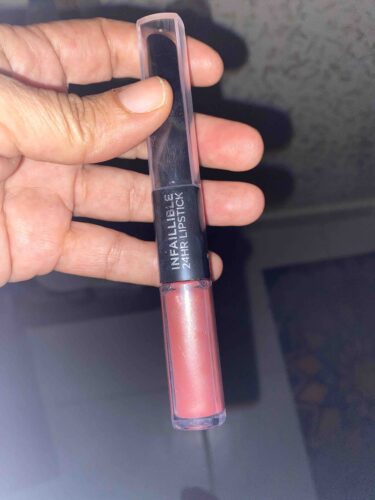 رژ لب لورآل پاریس اورجینال L'Oreal Paris 3600522337119 Loeral Infaillable Lipstick 2 Steps 312 Incessant Rus photo review