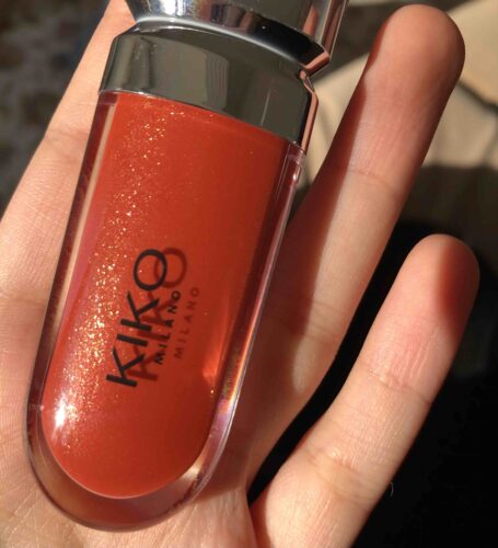 براق کننده لب کیکو اورجینال KIKO KM000000188034B Lip Gloss - 3d Hydra Lipgloss 34 Pearly Blood Orange photo review