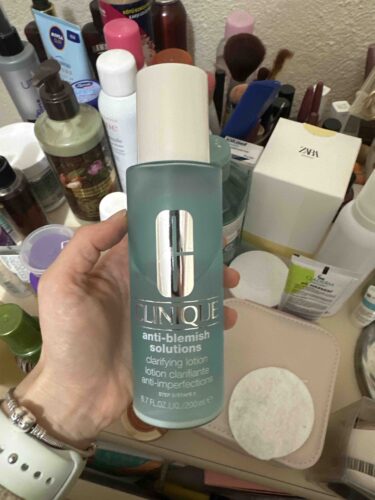 تقویت کننده کلینیک اورجینال Clinique 6K0G Anti Blemish Solutions™ Tonic/Lotion for Oily and Acne Prone Skin 200 ml | Salicylic Acid photo review