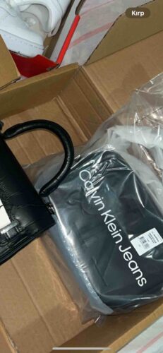 کیف رودوشی کلوین کلاین اورجینال Calvin Klein K60K610275BDS Women's Black Shoulder Bag - Sculpted Camera Bag, Stylish and Functional photo review