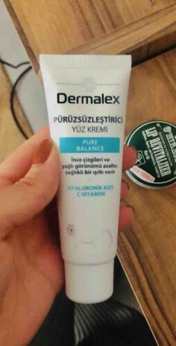 کرم صورت درمالکس اورجینال dermalex 5400951990347 Pure Balance Smoothing and Brightening Face Cream 50ml photo review