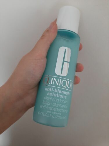 تقویت کننده کلینیک اورجینال Clinique 6K0G Anti Blemish Solutions™ Tonic/Lotion for Oily and Acne Prone Skin 200 ml | Salicylic Acid photo review