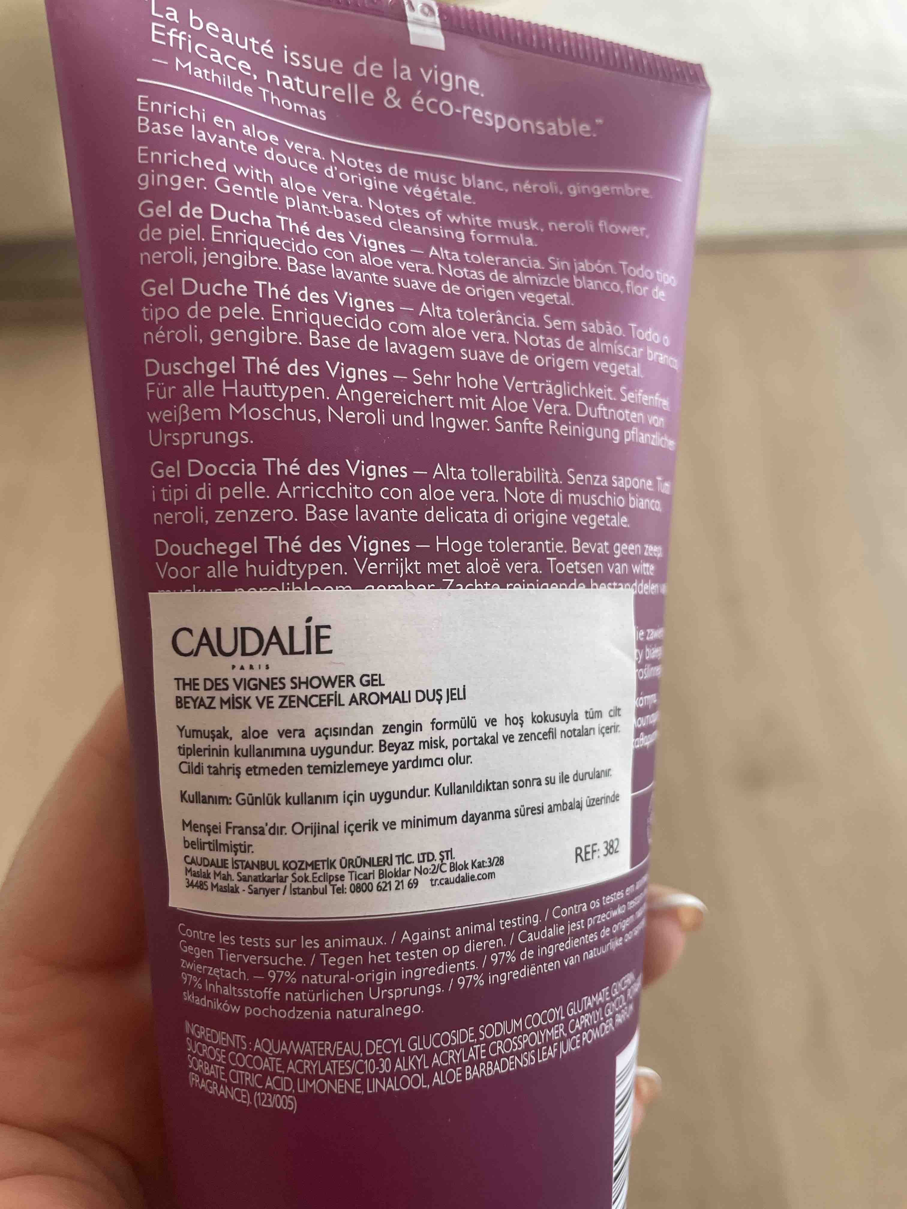 ژل و کرم دوش کاودالی اورجینال Caudalie 382 Thé des Vignes Shower Gel 200 ml photo review
