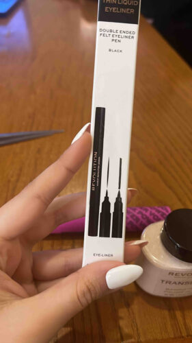 خط چشم رولوشن اورجینال Revolution 5029066026378 Double Flick Liquid Eyeliner photo review