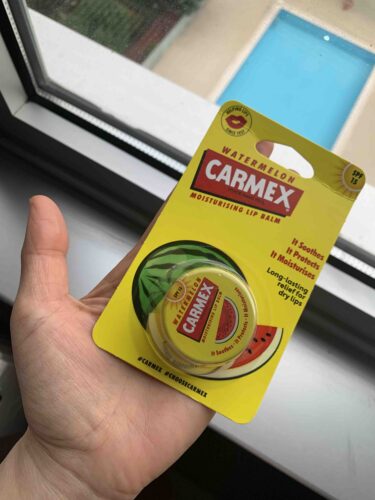 براق کننده لب کارمکس اورجینال Carmex 83078010980 Jar Lip Balm Watermelon Spf15 7.5g photo review