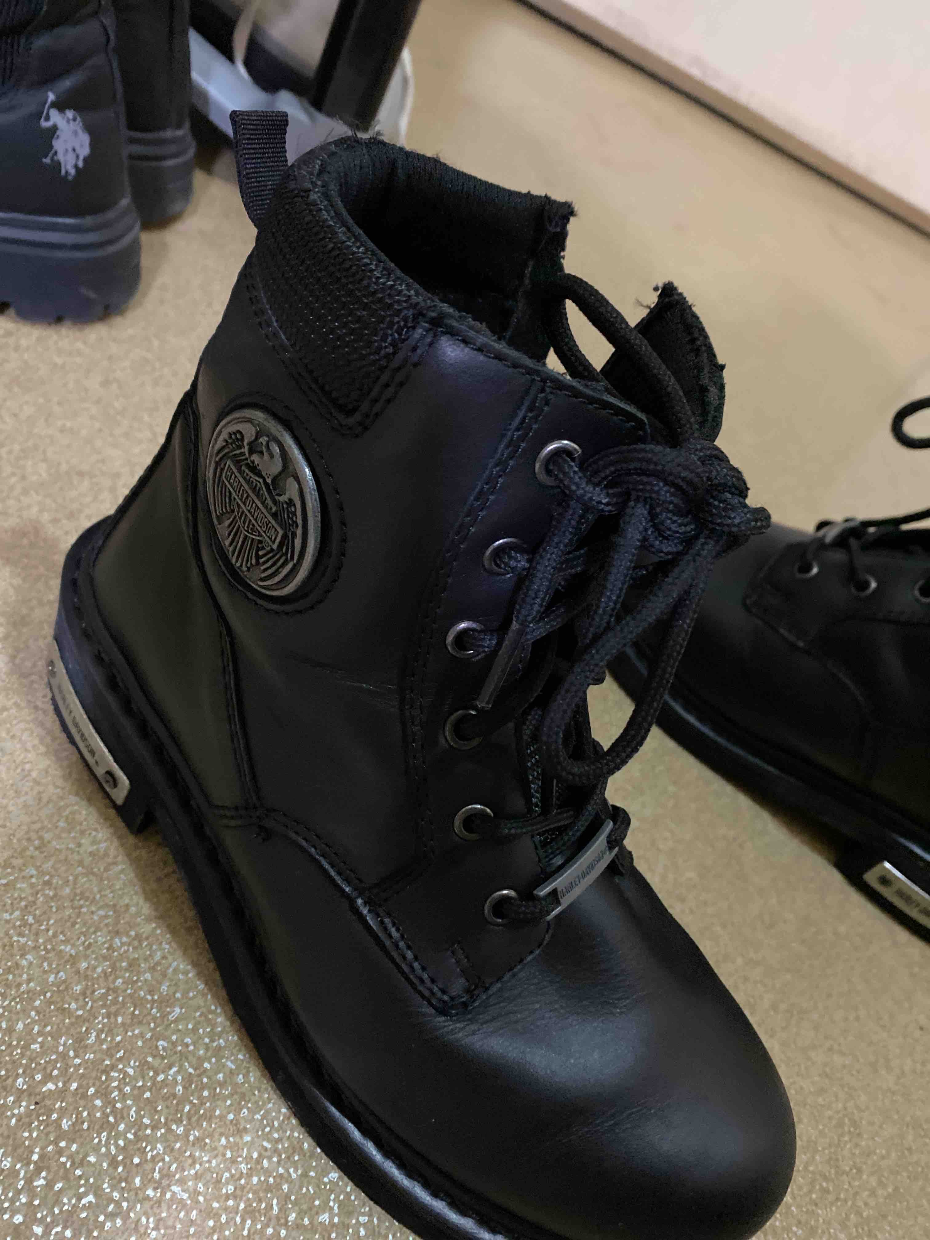 بوت هارلی دیویدسون اورجینال Harley Davidson T0777009803 Miss Jim Boots 025g100128 photo review