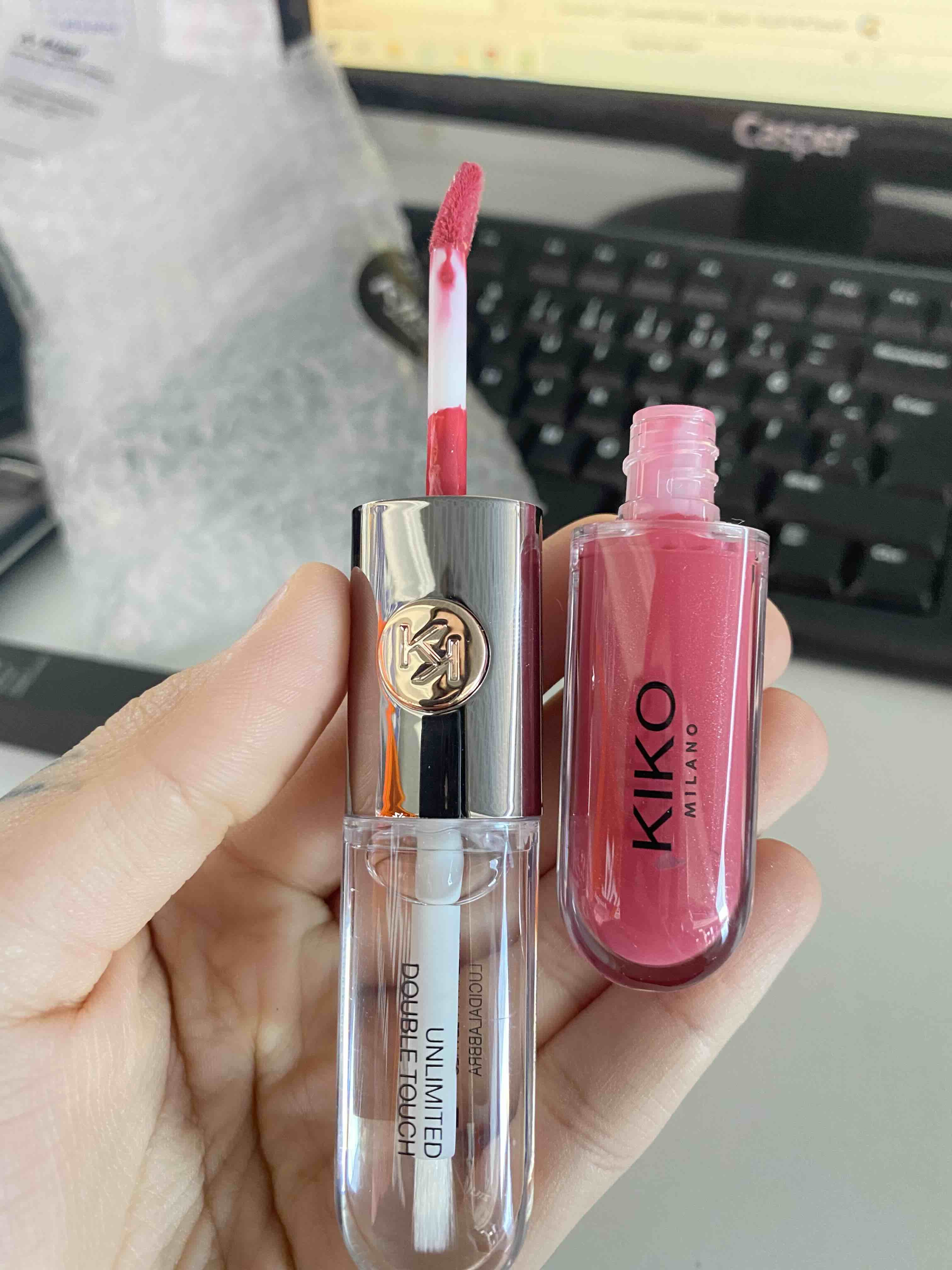 رژ لب کیکو اورجینال KIKO KM00201023 Milano Liquid Lipstick - Unlimited Double Touch 110 Spicy Rose 6 ml 8025272623384 (110 SPİCY ROSE) photo review
