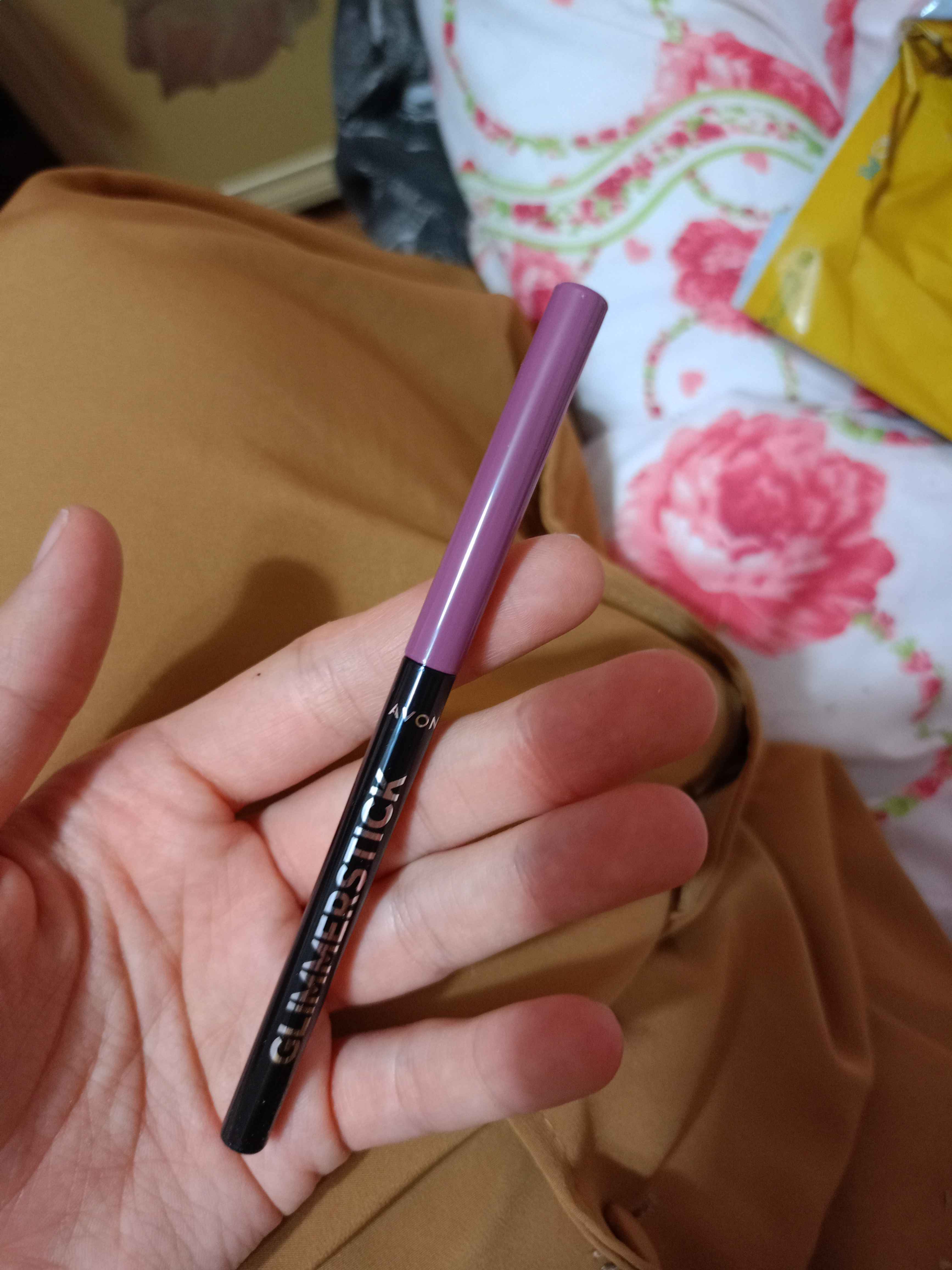خط چشم آوون اورجینال Avon GOZ0505 Glimmersticks Lift Retractable Eye Pencil Bold Amethyst photo review