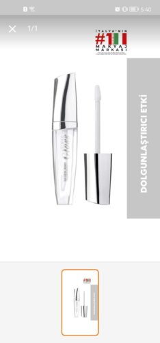 براق کننده لب دبورا اورجینال Deborah 8009518324532 Milano Super Gloss Transparent Shine with Plumping Effect No:1 photo review