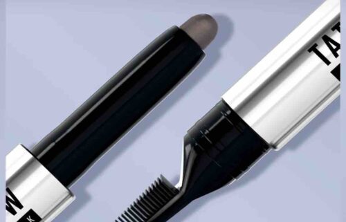 مداد ابرو و سایه ابرو میبلین نیویورک اورجینال Maybelline New York MYBTBLKLM Eyebrow Pencil Tattoo Brow Lift Stick 04 Deep Brown photo review