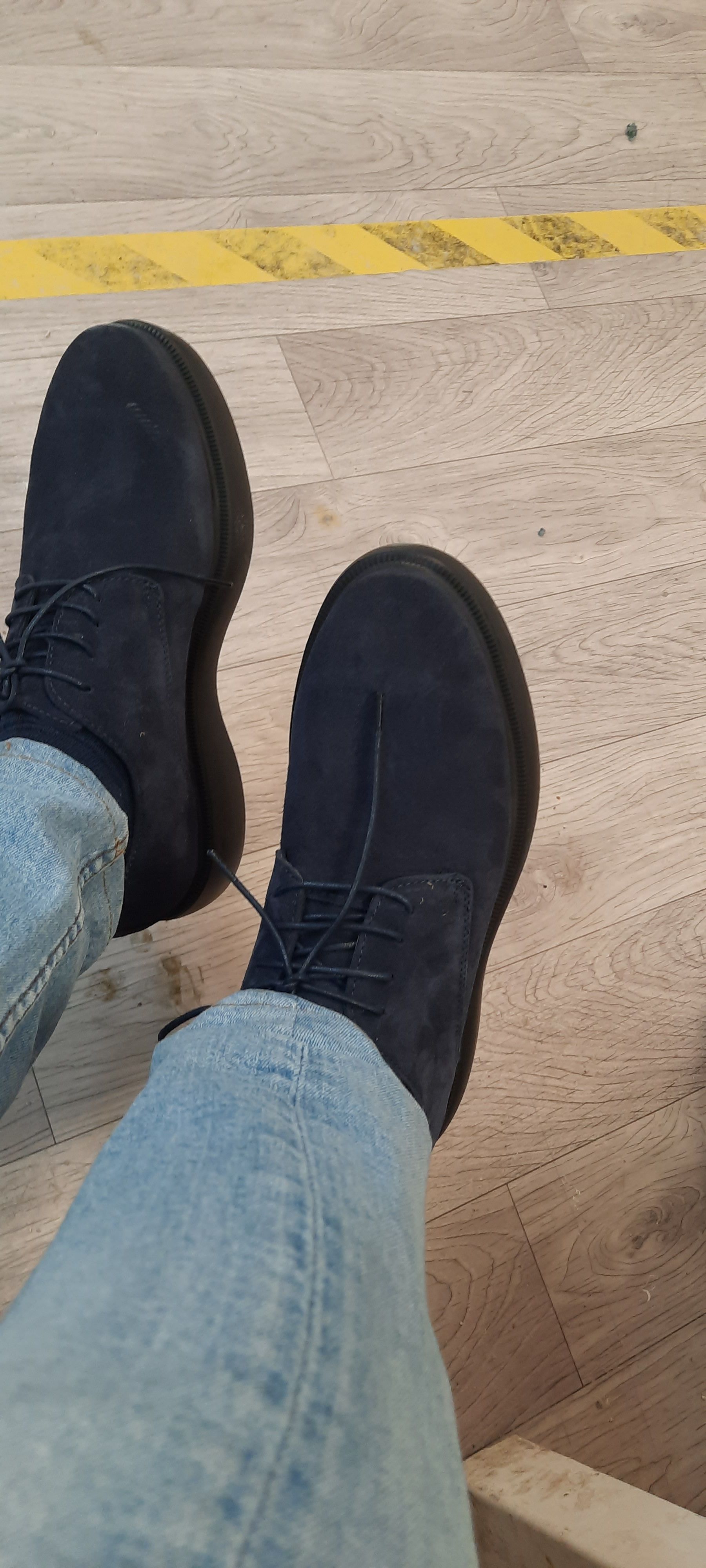 چکمه لوفیان اورجینال Lufian 112230174 Oleoso Men's Leather Boots Navy Blue photo review