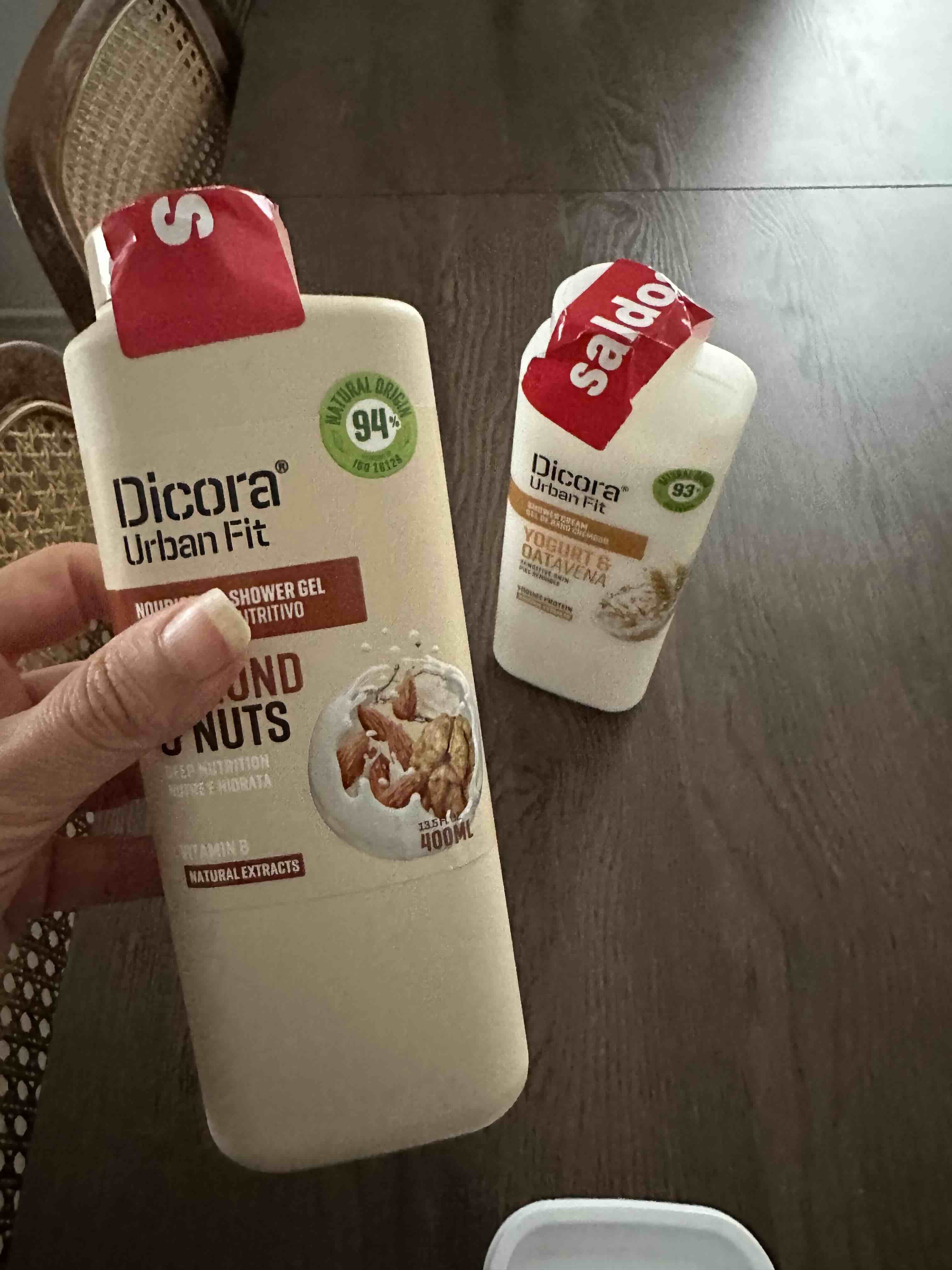 ژل و کرم دوش دکورا اوربن فیت اورجینال DICORA URBAN FIT SETW157 Vitamin B Yogurt And Oat Fit Shower Gel 400 ml photo review