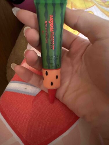 رژگونه من رولوشن قلبم اورجینال I Heart Revolution  5057566587327 I Heart Rev. Watermelon Dewy Tint Blush Pop photo review