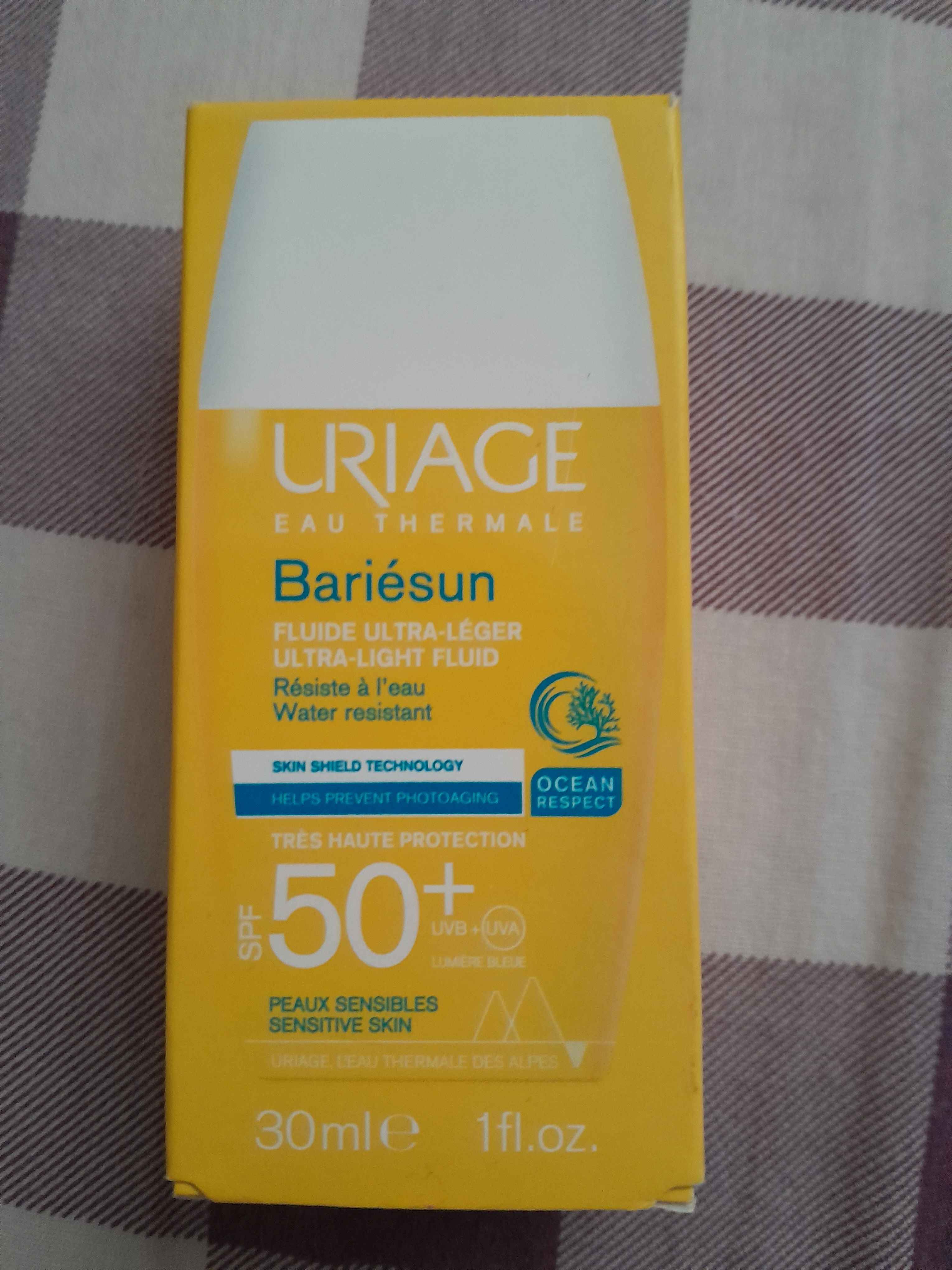 ضد آفتاب صورت اوریاژ اورجینال Uriage UR65169080 Bariesun Ultra-light Fluid Spf50 30 ml photo review