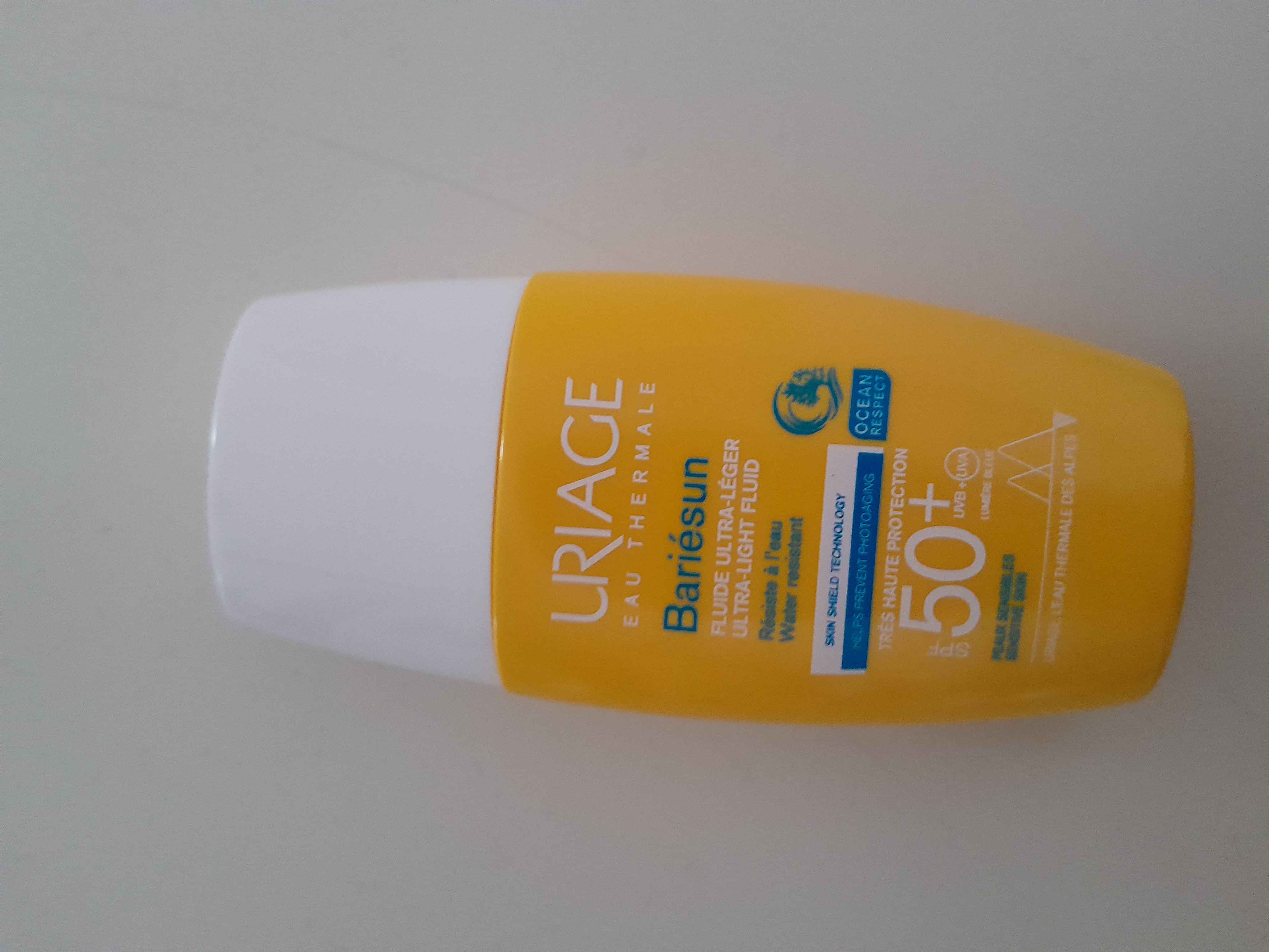 ضد آفتاب صورت اوریاژ اورجینال Uriage UR65169080 Bariesun Ultra-light Fluid Spf50 30 ml photo review