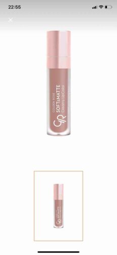 رژ لب گلدن رز اورجینال Golden Rose RSML Soft & Matte Creamy Lipcolor No:103 Cappuccino - Liquid Matte Lipstick - 8691190763039 photo review