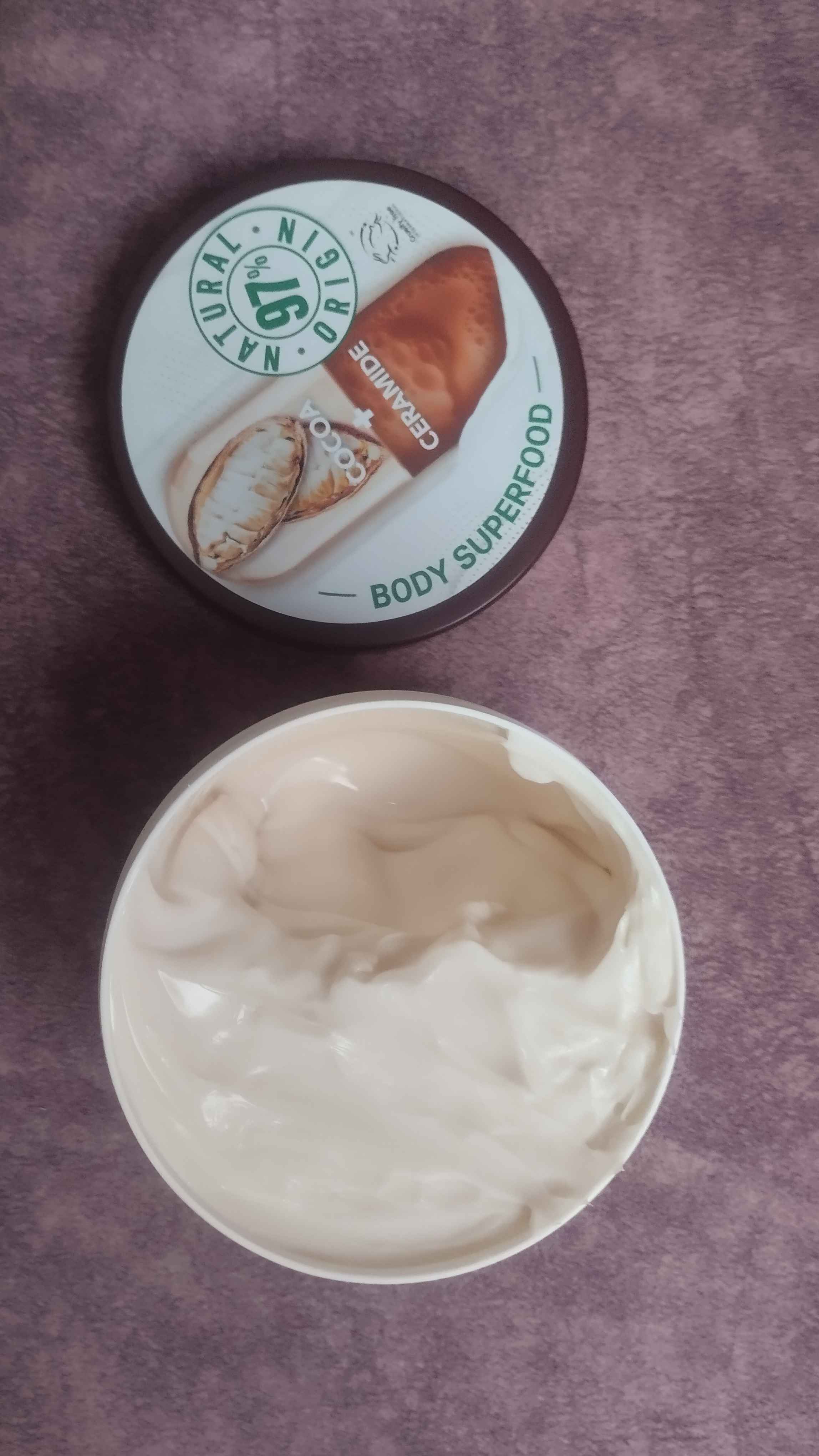 کرم بدن گارنیر اورجینال Garnier 3600542470438 Body Superfood Repair Body Cream [cocoa Ceramide] 380ml photo review