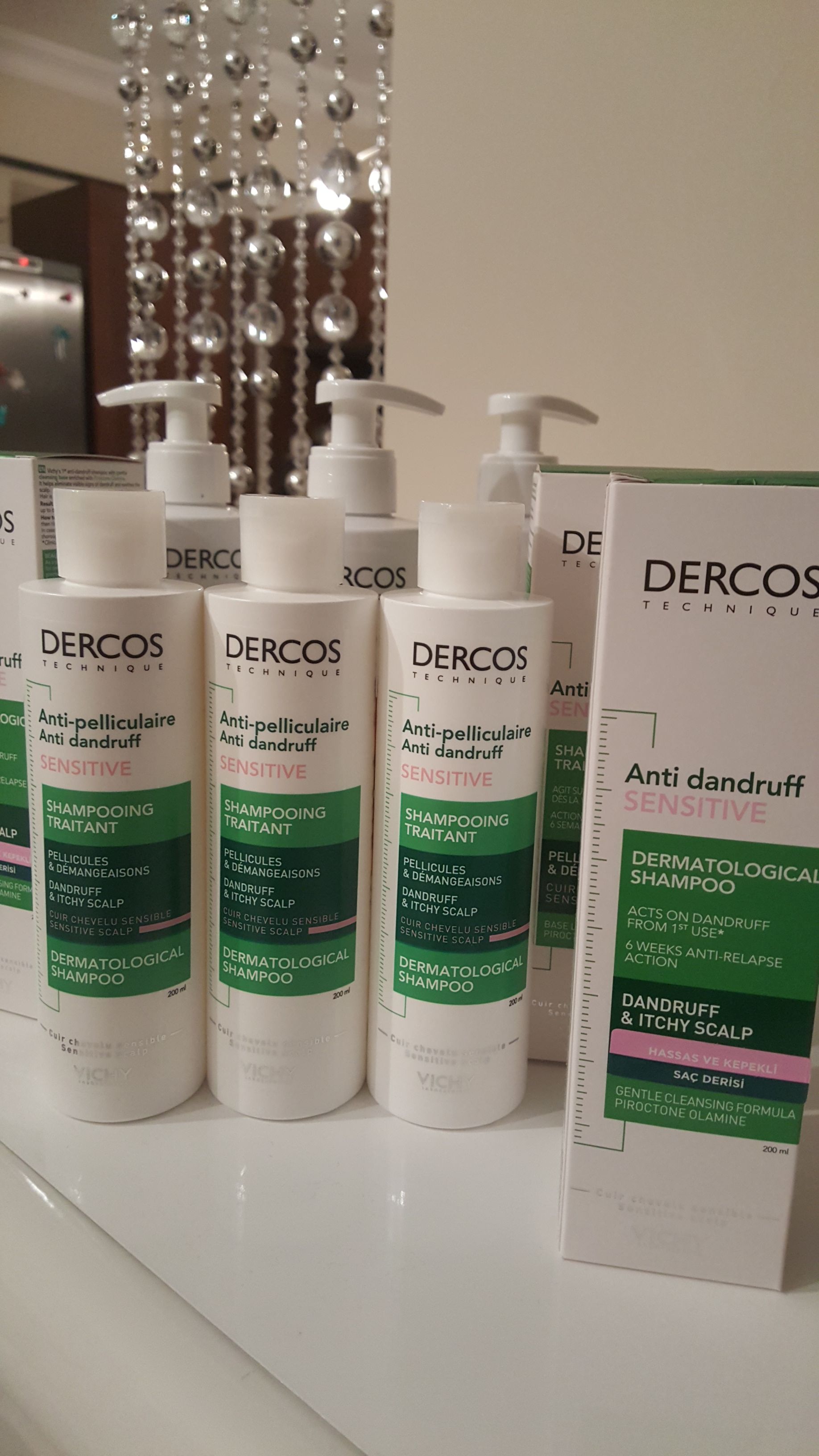 شامپو ویشی اورجینال Vichy 3337871323394 Dercos Anti Dandruff Anti-Dandruff Shampoo 200 ml - Sensitive Scalp photo review