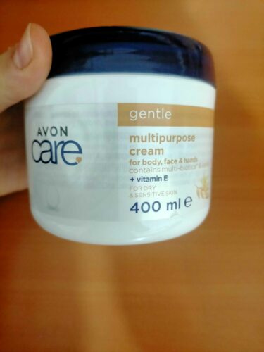 کرم بدن آوون اورجینال Avon KREM2316_rollback_1731004712010 Care Gentle Multi-Biotics & Vanilla Containing Vitamin E Multi-Purpose Cream for Dry Skin 400 Ml. photo review