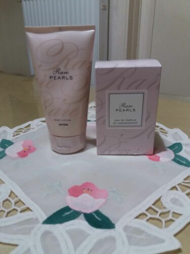 عطر آوون اورجینال Avon MPACK1171 My Dearest Love Written Rare Pearls Perfume Gift Boxed Package photo review