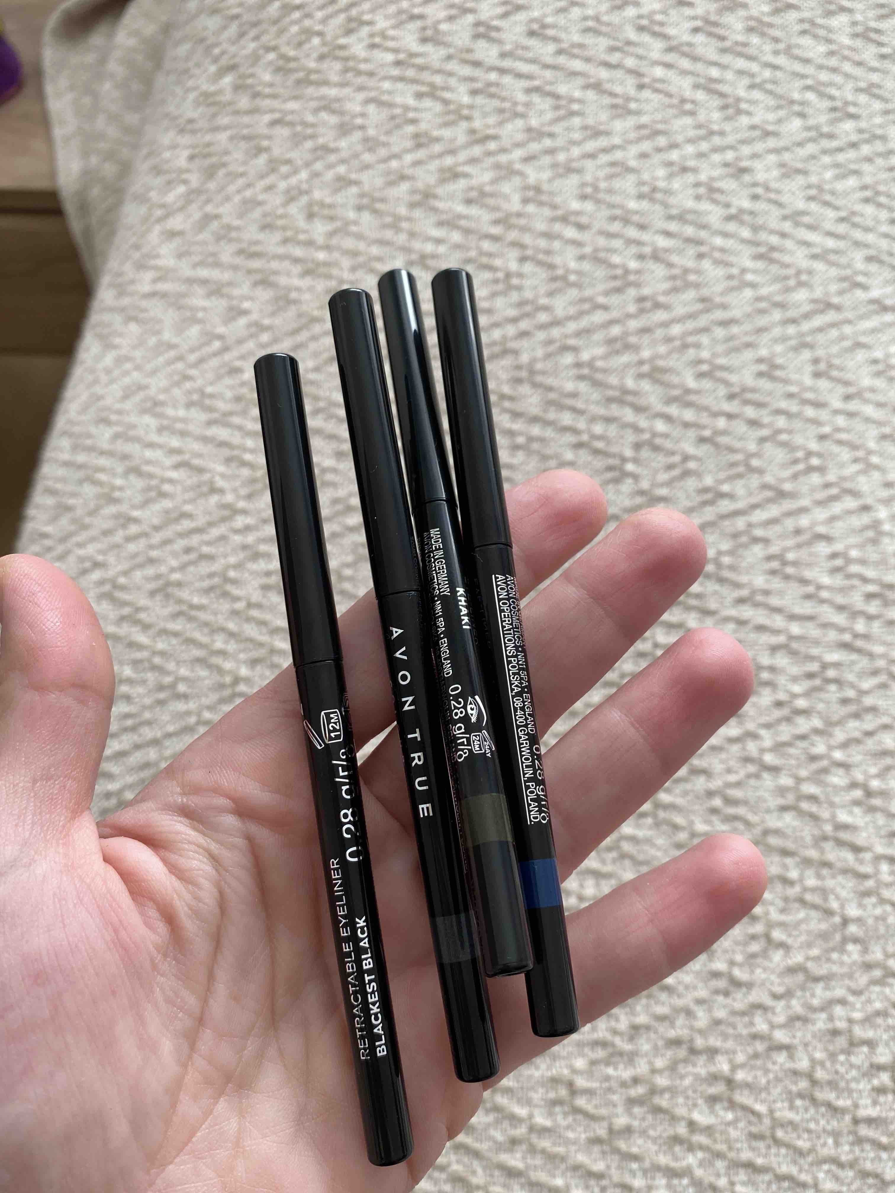 خط چشم آوون اورجینال Avon 1191697 Glimmersticks Lift Retractable Eye Pencil Starry Night Blue photo review