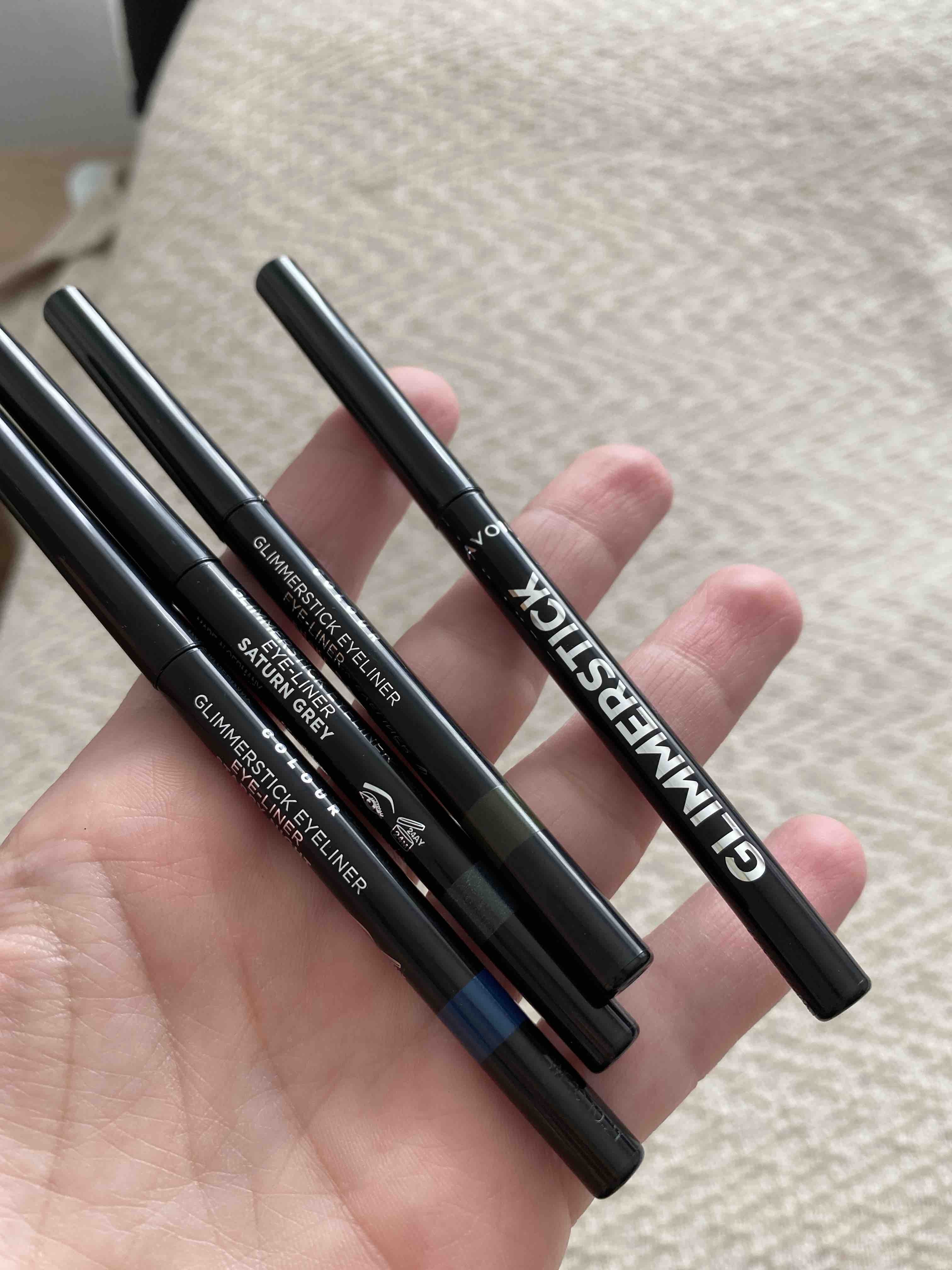 خط چشم آوون اورجینال Avon 1191697 Glimmersticks Lift Retractable Eye Pencil Starry Night Blue photo review