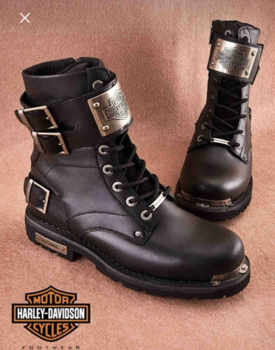 بوت هارلی دیویدسون اورجینال Harley Davidson T1777056003 Ricketson Men's Black Leather Boots photo review