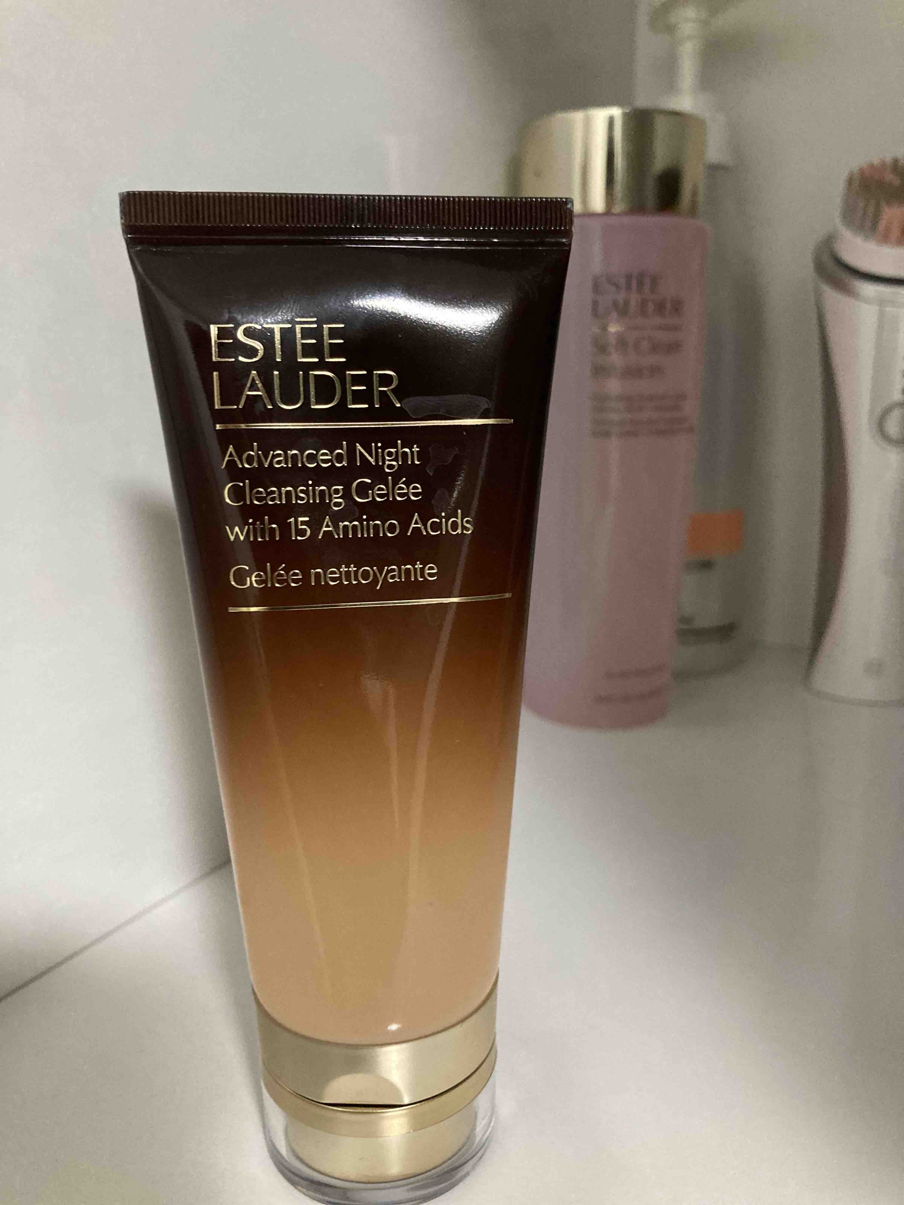 پاک کننده صورت استی لادر اورجینال Estee Lauder 110714 Gel Facial Cleanser - Advanced Night Cleansing Gelee - 100ml, 15 different amino acids photo review