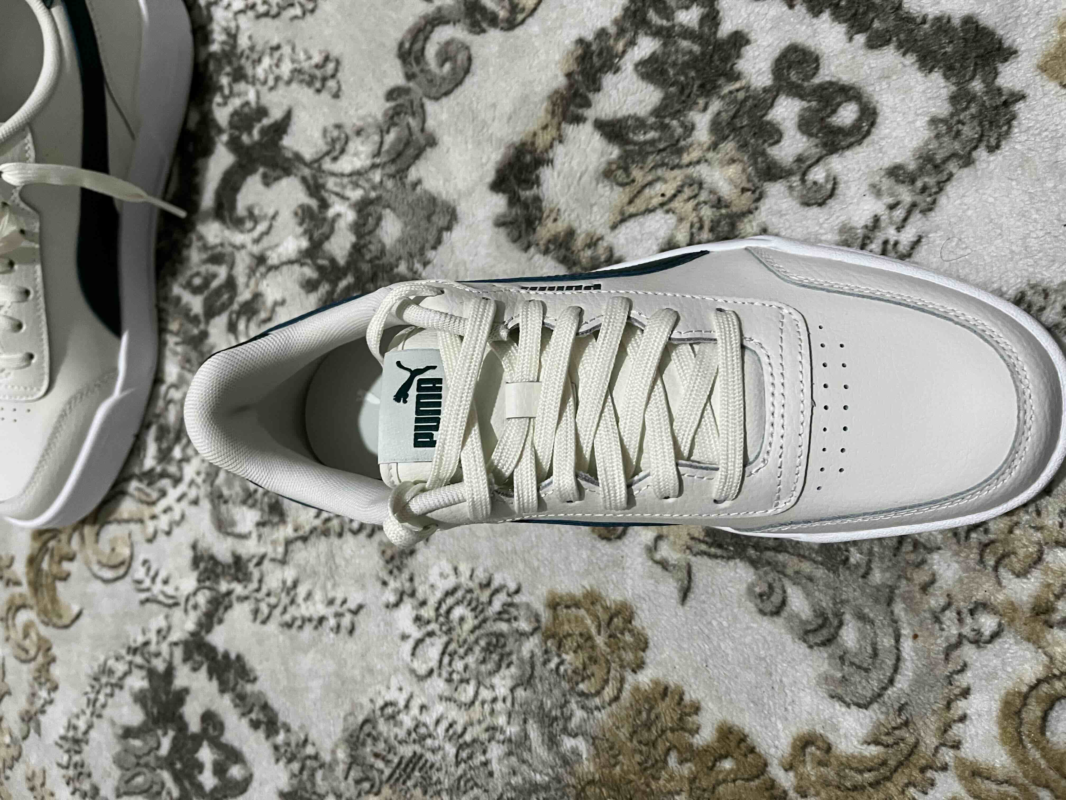 اسنیکر پوما اورجینال Puma 36986339 Unisex Sneaker - Caracal Vaporous Gray-Varsity Green - 36986339 photo review
